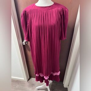 VINTAGE 1980’s Pleasted Layer Dress